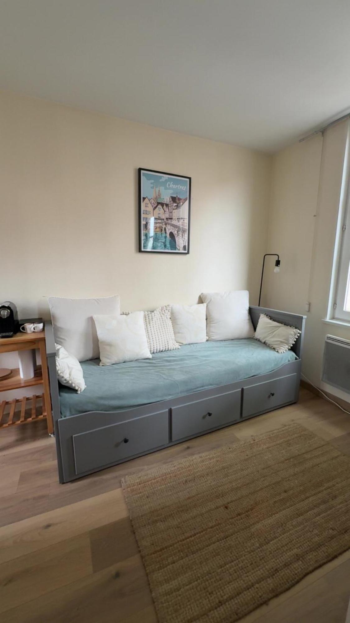 Appartement Bords De L'Eure Charmant Studio شارتر المظهر الخارجي الصورة